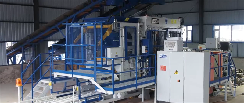 В Африка стартира напълно автоматизиран проект за производство на тухли с многослоен бетон.