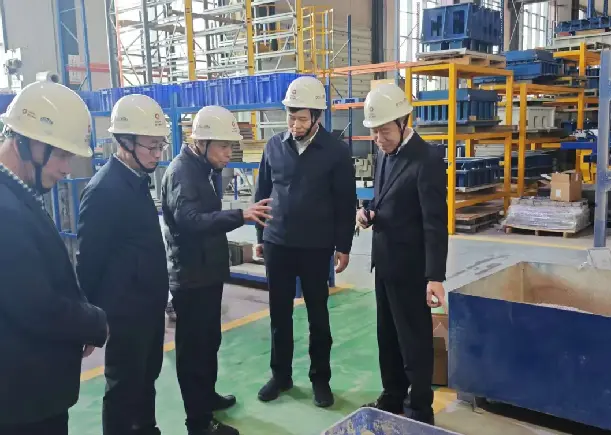 Общинското бюро за наука и технологии на Quanzhou провежда изследвания в Quangong Machinery Co., Ltd., предоставяйки целенасочена подкрепа за стимулиране на инвестициите в R&D.