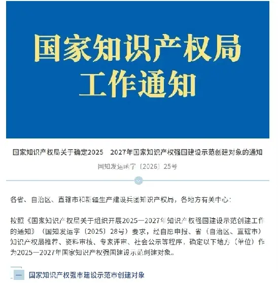 Quangong Machinery Co., Ltd. беше избрана за кандидат за Националното демонстрационно предприятие за интелектуална собственост.