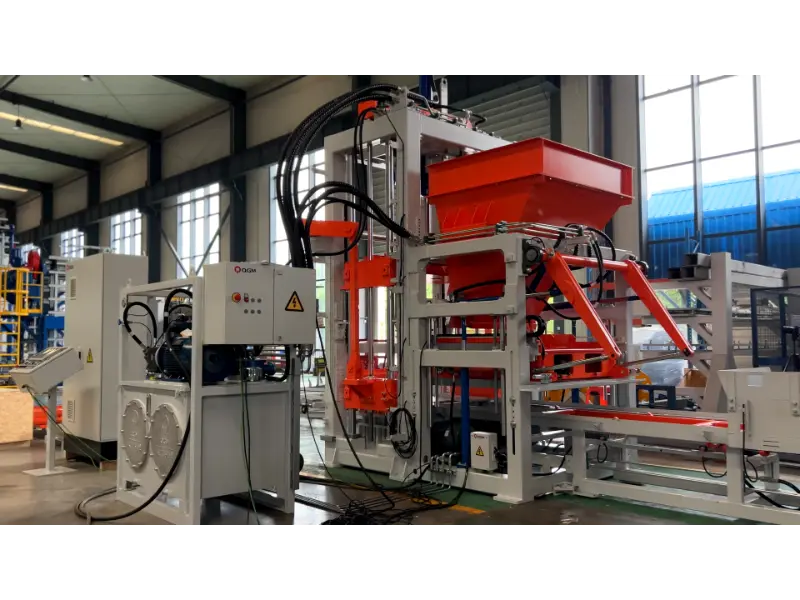 Quangong Machinery Co., Ltd. QT10 Високоскоростна производствена линия за производство на блокове задава нов стандарт за съвършенство в интелигентното производство