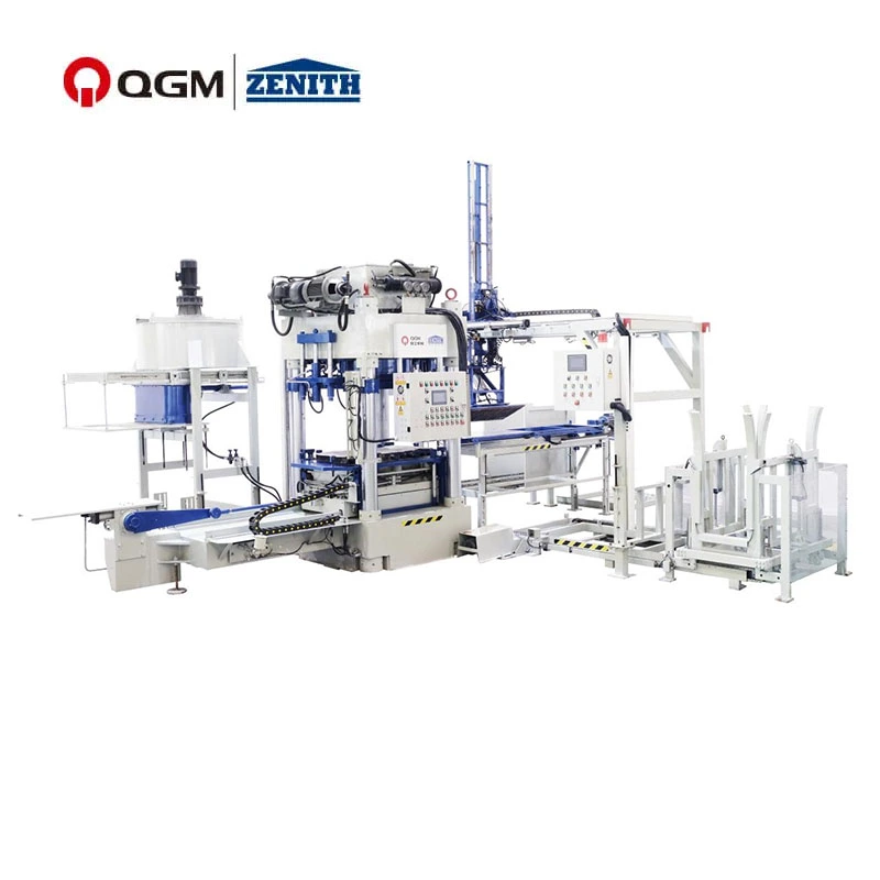 Машина за пропускливи циментови тухли